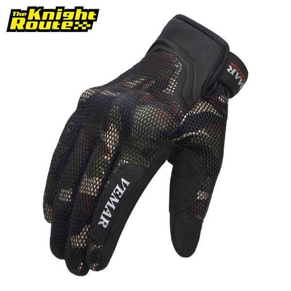 

summer motorcycle men biker motocross motorbike moto touch screen racing riding full finger gloves protective gear