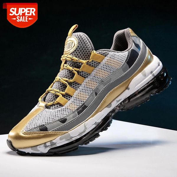 

running shoes for men comfortable 2020 brand sneakers size 39-46 lace-up outdoor mesh fitness jogging men sport shoes #zc5d