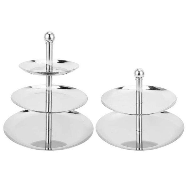 

storage bottles & jars plastic containers for cake stand stainless steel cupcake holder party dessert display serving plate rack