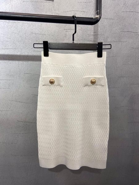 

skirts 2021 women fashion solid color knitted skirt 0409, Black