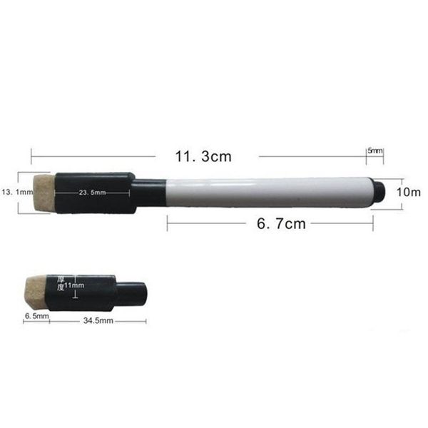 

8pc/lot magnetic colorful whiteboard pen black white board markers built in eraser school supply children's graffiti dra qyltpq