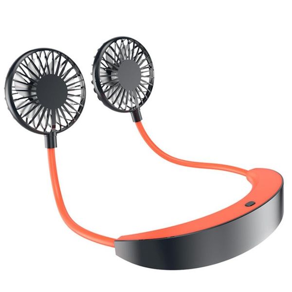 

electric fans hanging neck fan air cooler outdoor convenient usb charging creative student mini cooling