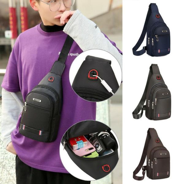 

waist bags fashion men women handbag street shoulder bag sling chest pack oxford travel sports cross body