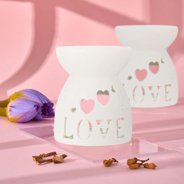 

candle holders 1pc creative furnace candleholder home decoration (white)