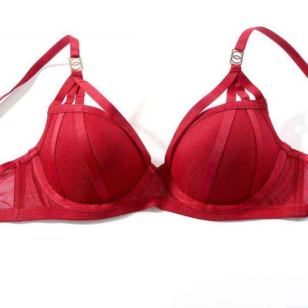 

nxy set termezy lingerie women' underwear set erotic gather brassiere female push up panties red & brief sets 1129, Red;black