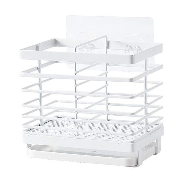 

kitchen storage & organization wall mounted cutlery drainer spoon fork chopsticks holder multi-function