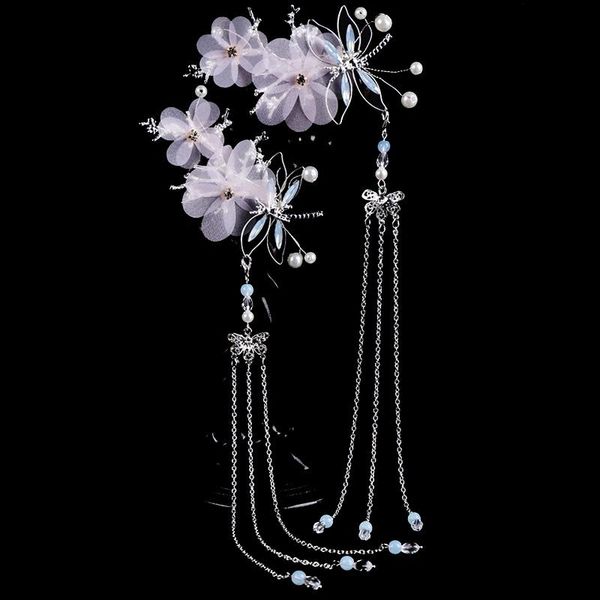 

hair accessories ancient costume headdress hairpin tassel classical aesthetic fairy gas chinese clothing