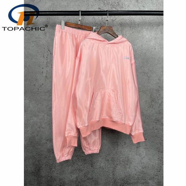 

women's two piece pants 3.8 high end quality spring fashion casual hooded mesh sweatshirts or elastic waist tracksuit women, White
