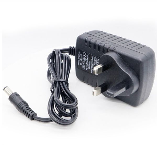 

12 volt power supply adapter 2a transformer uk plug input ac 220v 240v