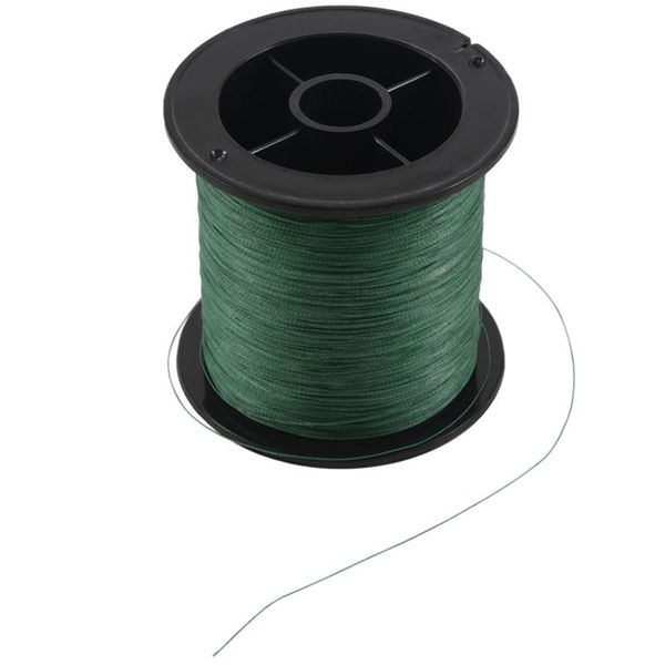 

4 strand 300m/330yard ink stick green 100% pe braided fishing line 15lb