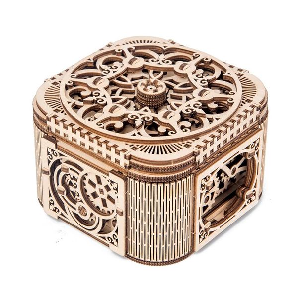 

cosmetic bags & cases diy assembled decorative storage model jewelry box wooden children 3d toys game mechanical transmission gifts teens