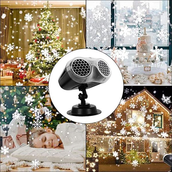 

christmas control light smart night light snow projection lamp table smart universe 3d lamp colorful binocular projection