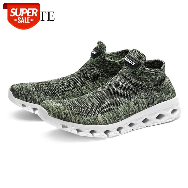 

spring summer men casual shoes light breathable slip-on mesh knit shoes casual men shoe size 40-45 zapatillas hombre #yx7h