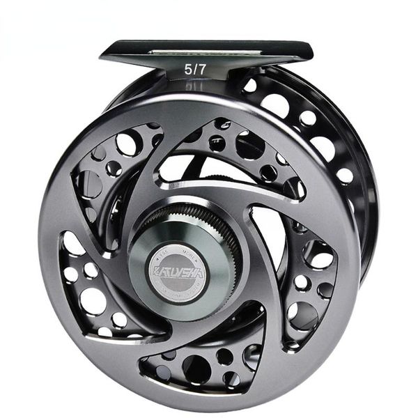 

baitcasting reels aluminum fishing reel 5/7-7/9-9/10 wt wheel wobbler pesaca cnc machine cut large arbor die casting pike bass