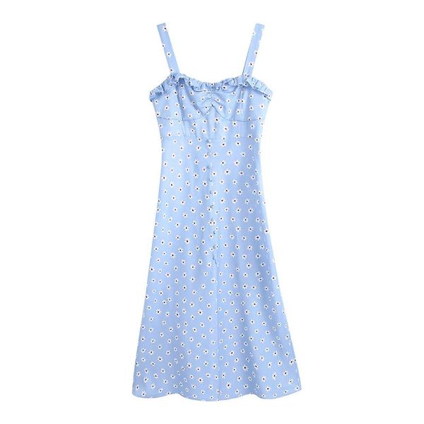 

casual dresses elegant floral print sundress lady summer edible tree fashion draped dress girl sleeveless vintage chic female, Black;gray