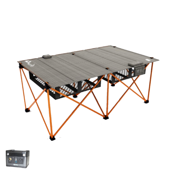 

camp furniture mini picnic charging camping table