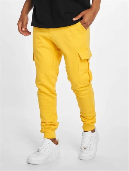 

autumn and winter 2019 new plush pants men's sports fashion baggy pants casual pants, Black