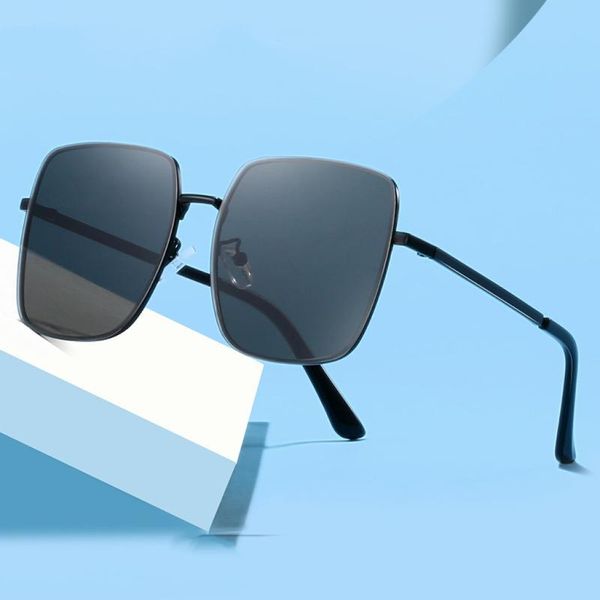 

sunglasses women's fashion square frame full sunshades, White;black