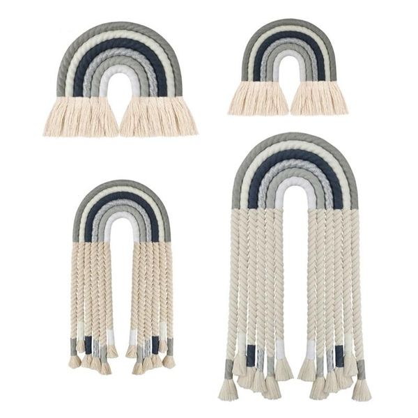 

ootdty nordic rainbow wall hanging decorative boho home decor party supplies nursey dorm room decor baby shower gift