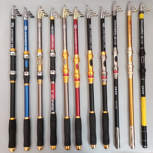 

spinning fishing rod travel sea pole 2.1m 2.4m 2.7m 3.0m 3.3m carbon boat rods
