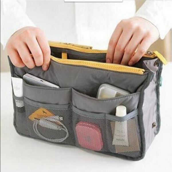

designer storage baguniversal tidy bag cosmetic bag organizer pouch tote sundry bag home storage bags travel makeup insert handbag