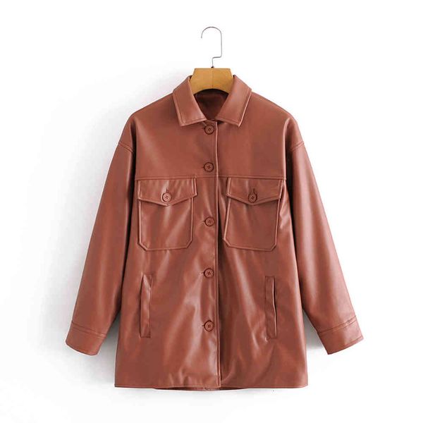 

leather jacket high fashion men belt shirt coat autumn fashion wear y12-1011, Black