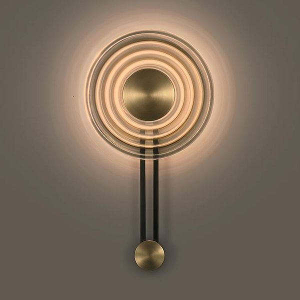

wall lamp personality arts rh full copper el bedroom a living room study decoration light luxurious