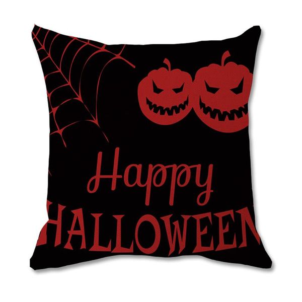 

pillow case home decor cushion cover cojin halloween decorative throw covers natural linen pillowcase for sofa