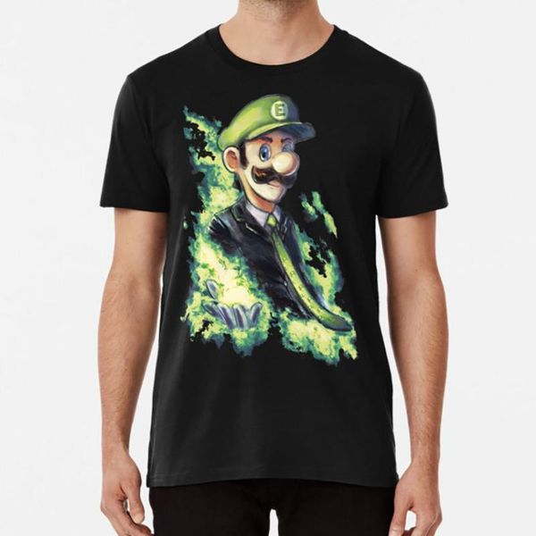 

men's t-shirts elegant luigi t shirt bsd beefy smash doods, White;black