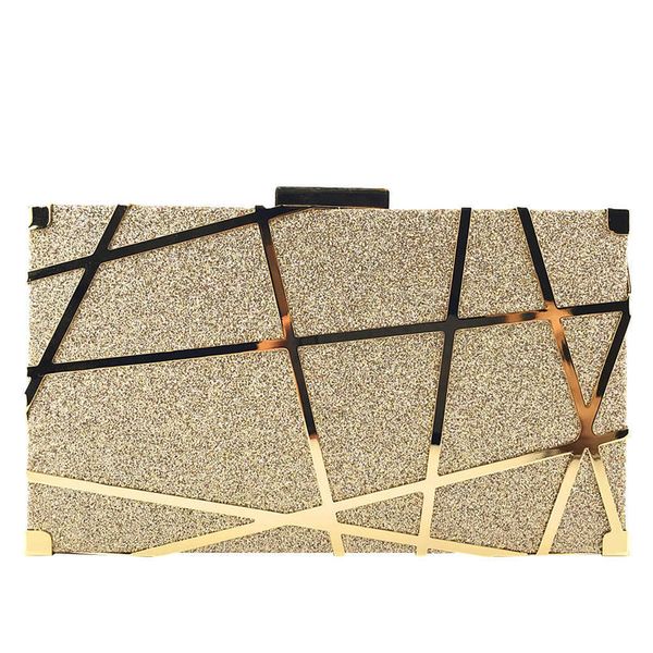 

luxury evening wallet women party banquet glitter bag gold wedding clutches party prom blingbling chain shoulder bag mujer sac 210809