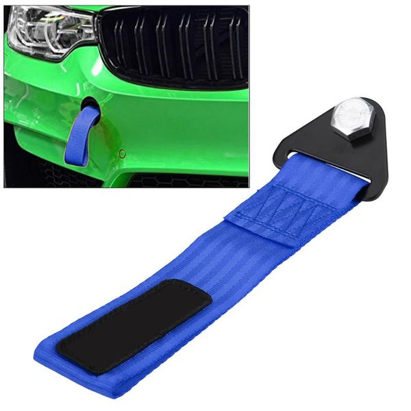 

travel & roadway product racing car tow strap towing rope universal high strength straps ropes for front rear bumper hook