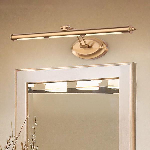 

wall lamp modern led mirror light 9w46cm golden cosmetic bathroom vanity makeup dresser sconce cabinet lighting decoration