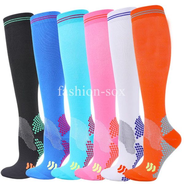 

men's socks running compression cycling 20-30mmhg specialize for puffiness, diabetes, varicose veins, marathon, Black