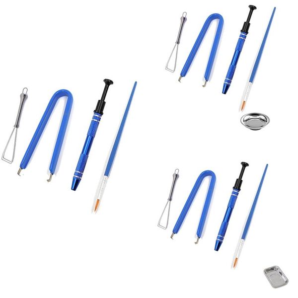 

professional hand tool sets mechanical keyboard switch lube brush holder puller kit oil tools tweezer