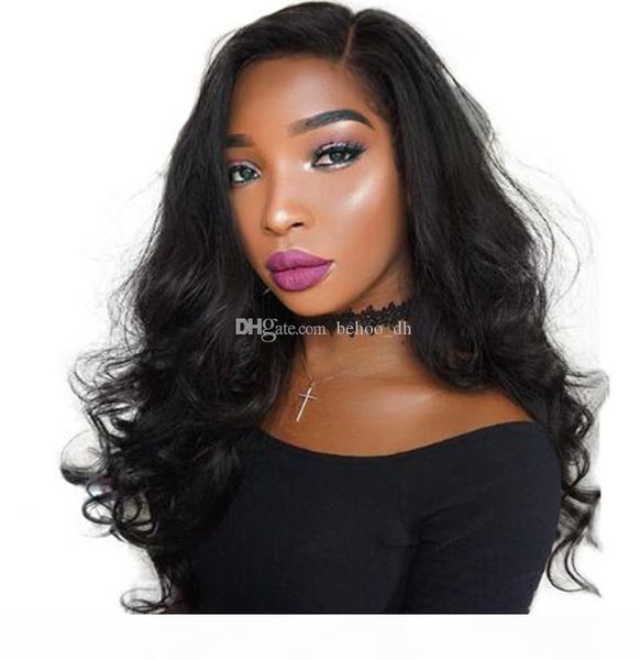 

150 density 5*4.5'' silk full lace wigs wave brazilian virgin hair silk full lace human hair wigs for black women, Black;brown