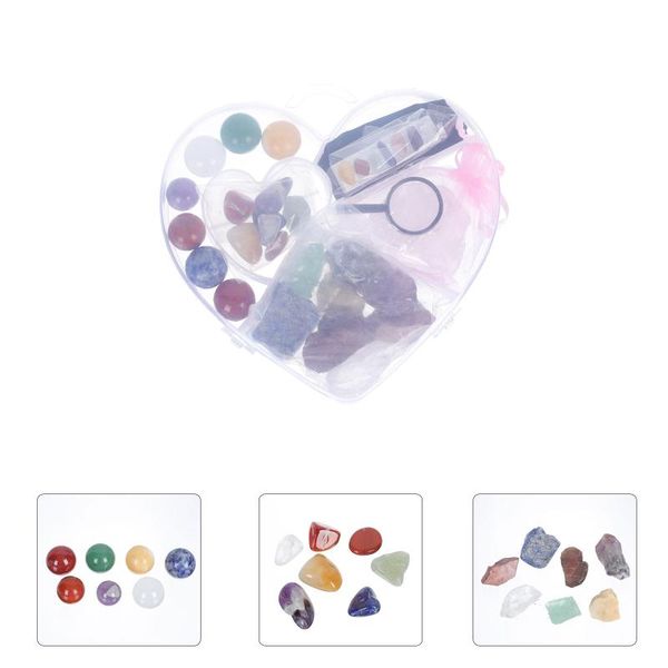 

charm bracelets 1box crystal precious stones yoga energy exquisite natural chakra, Golden;silver