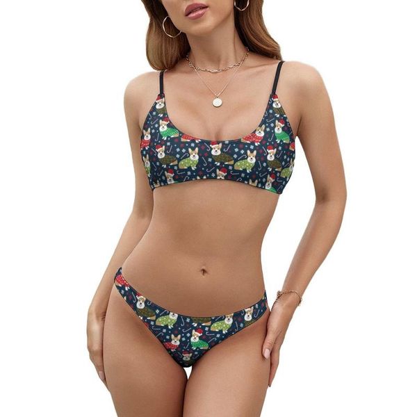 

one-piece suits christmas bikini swimsuit high cut young swimwear modern arena 2 piece bathing suit