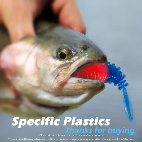 

10pcs/lot fishing soft trout lure sile bait wobbler swimbait pescaartificial worm baits 60mm 1.2g pvc eco-friendly jllbei