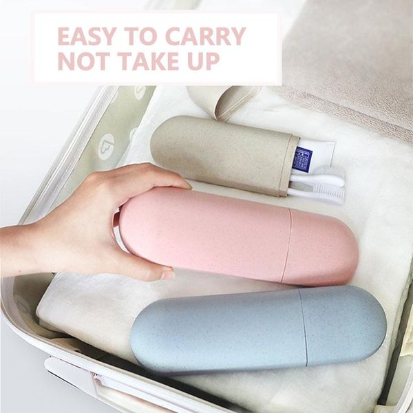 

storage boxes & bins portable cosmetic case bathroom organizer for toothbrush electric holder travel organiser