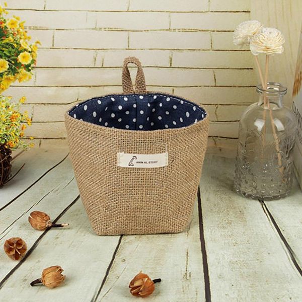 

storage baskets folding laundry basket solid color barrel cotton linen dirty clothes toy bra sock picnic