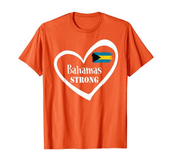 

bahamas strong heart dorian hurricane bahamas lover t-shirt, White;black