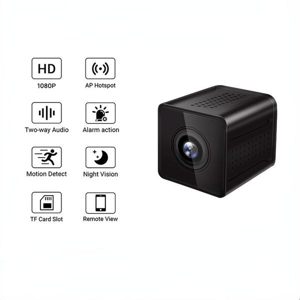 

cameras hd 1080p wireless wifi mini camera night vision security video surveillance remote monitor motion detection micro camcorder