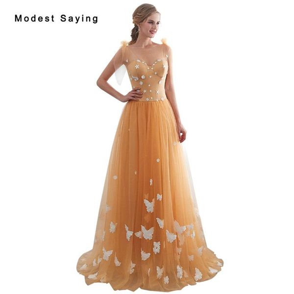 

party dresses elegant gold lace butterfly evening 2021 with up bodice formal women engagement prom gowns robe de mariee, White;black