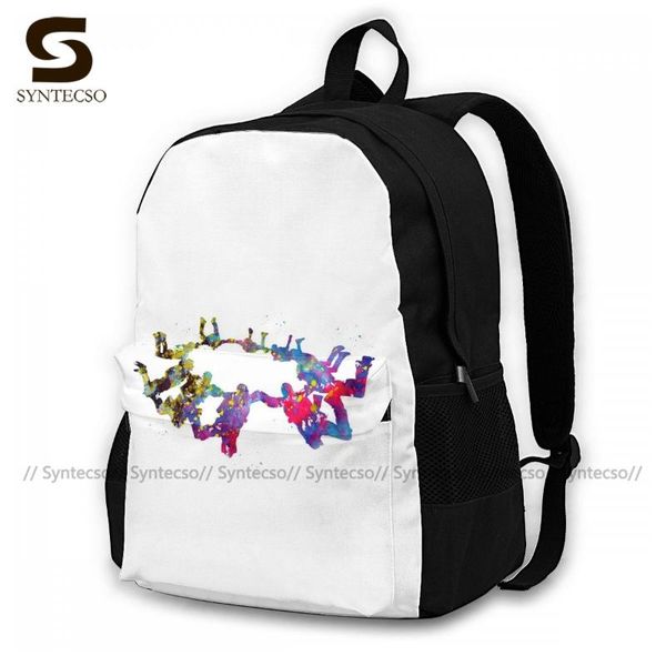 

backpack skydiving backpacks commuter runner big modern polyester bags