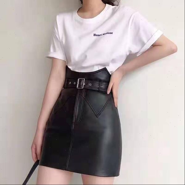 

plus size leather skirt women belt high waist shorts skirts pu mini skirt female black fashion outfit sexy
