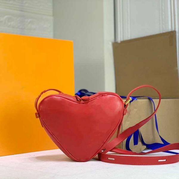 

designer handbags red love heart shaped bags women shoulder bag luxurys mini totes handbag game on coeur womens leather fashion handbags pur