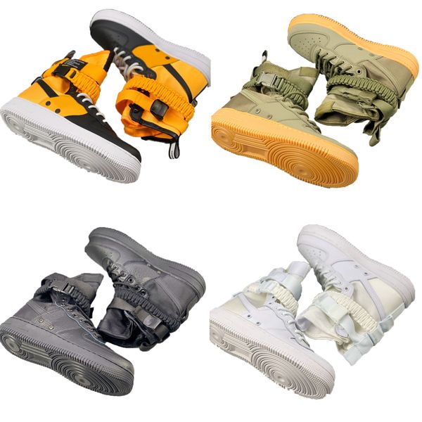 

2022 special field forces high running shoes mens platform sneakers triple black white green yellow outdoor sports trainers shoe 40-45