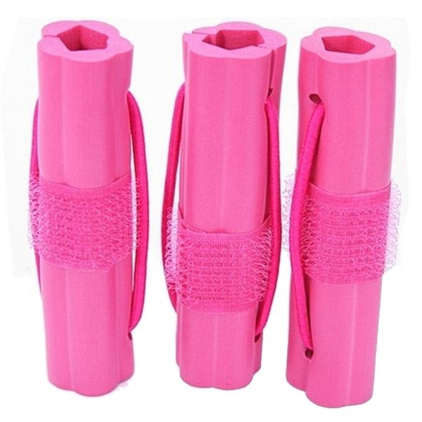 

ic foam sponge 6pcs diy wavy travel home use soft hair curler rollers styling tools