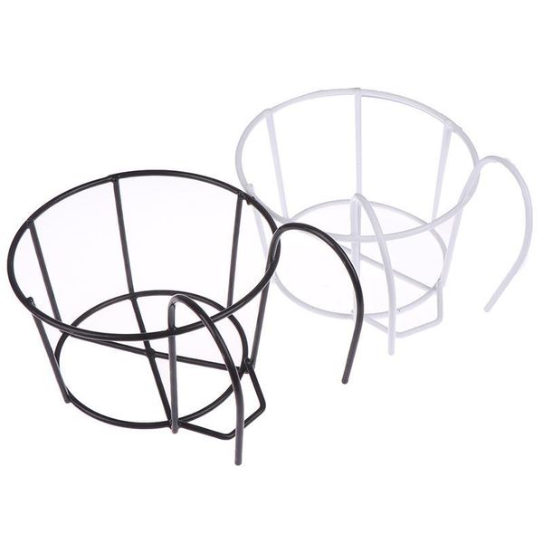 

other home decor 2sizes garden supplies hanging plant iron racks balcony round flower pot rack railing fence outdoor decoration
