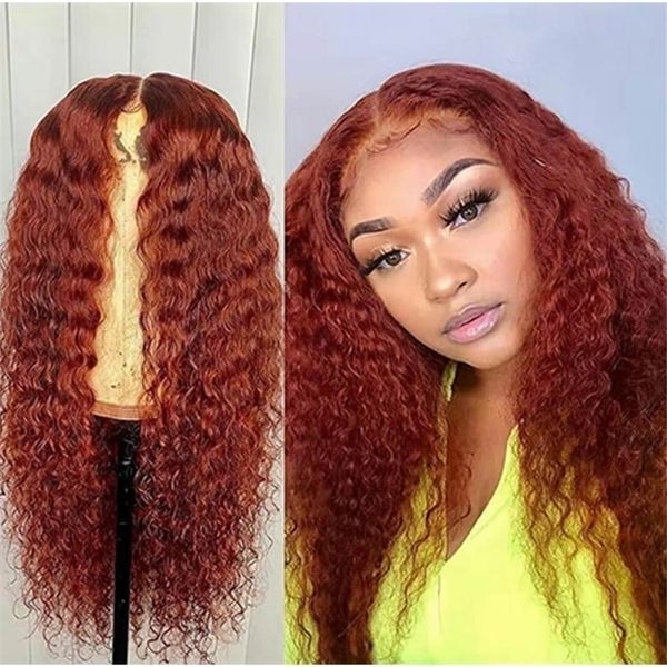 

chemical female medium long fiber head set small curly wig, Black